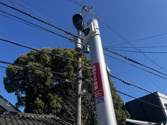 【セキュリティ】 | LIVING LIFE NAGASE WEST | 防犯カメラ