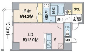 ＧＲＡＮ ＰＡＲＫ ＣＯＵＲＴの間取り