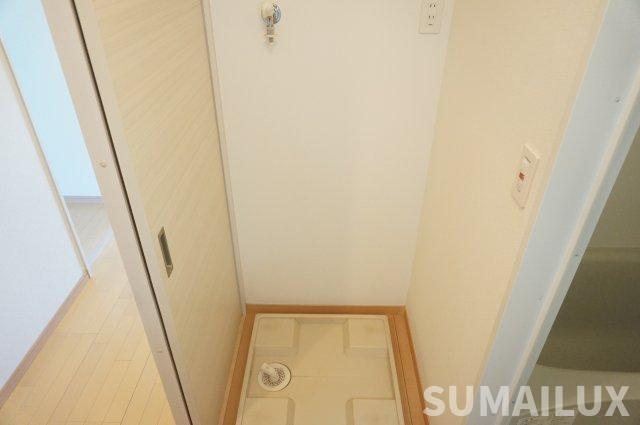 合志市須屋の賃貸マンションの洗面所