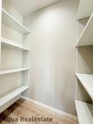 高松市香南町由佐の新築一戸建の収納|収納のためのスペースです