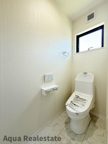 高松市香南町　未入居モデルハウスのトイレ|トイレも気になるポイント