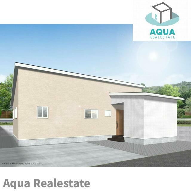高松市前田西町　未入居モデルハウスの外観パース|外観パースです
