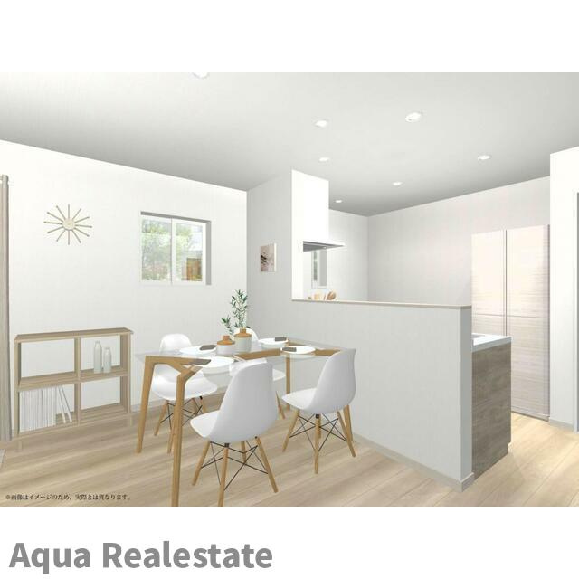 高松市前田西町の新築一戸建の居間・リビング|おしゃれな居間です