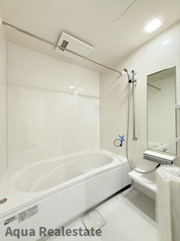 高松市前田西町の新築一戸建の浴室|コンパクトで使いやすいお風呂です