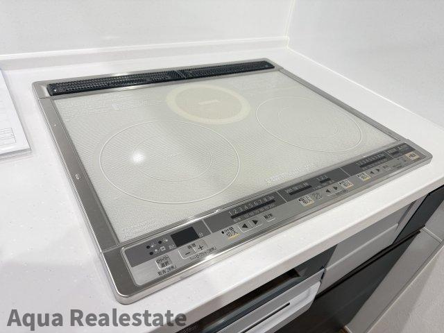 高松市前田西町の新築一戸建のキッチン|キッチンでお料理をお楽しみください