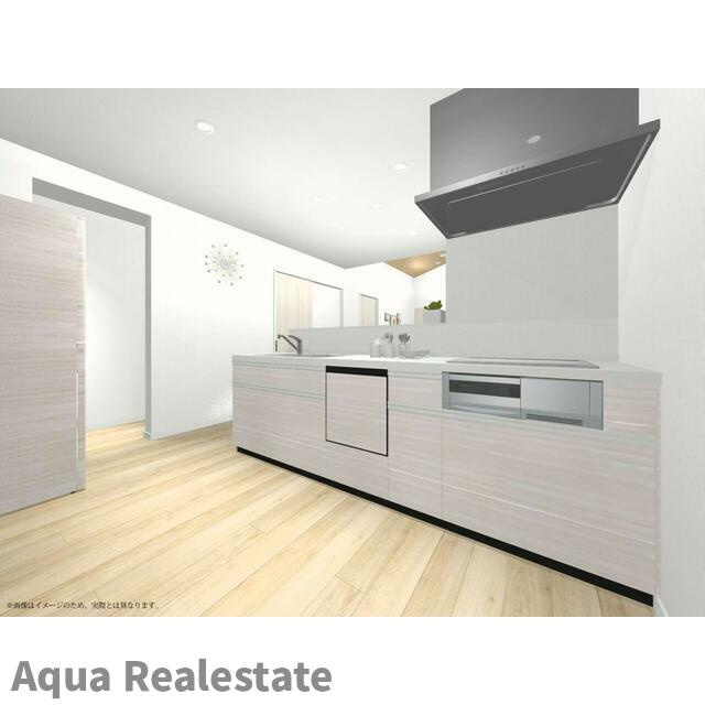 高松市前田西町の新築一戸建のキッチン|使いやすいキッチンです