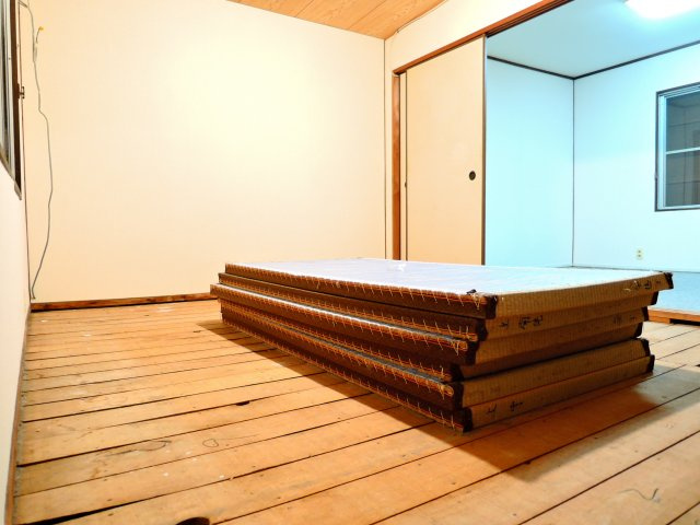 中谷借家2戸一A号の寝室