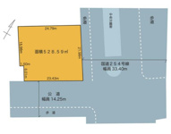 三芳町大字藤久保　売地の画像