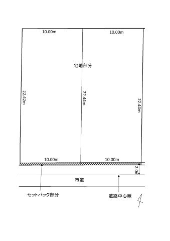 【土地図】 | 白根日の出町売地