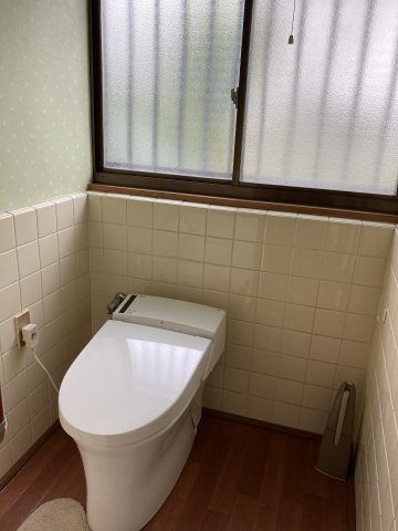 桐生市境野町農地付き中古戸建のトイレ