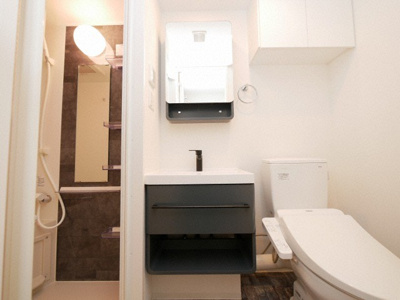 【洗面所】 | セレニテ京橋クレア | コンパクトで使いやすい洗面所