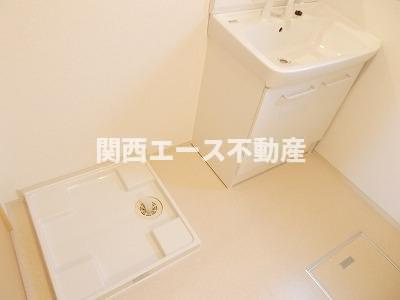 【洗面所】 | 讃良レジデンス