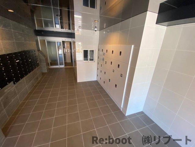アルファコート亀戸2のエントランス