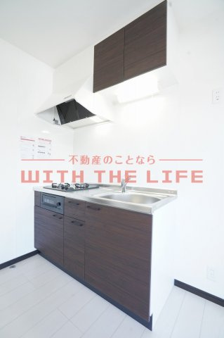 Ｓｏｕ．ｌｅａｆ（サウスリーフ）久留米大前【キャッシュバック対象物件】のキッチン|キッチンでお料理をお楽しみください