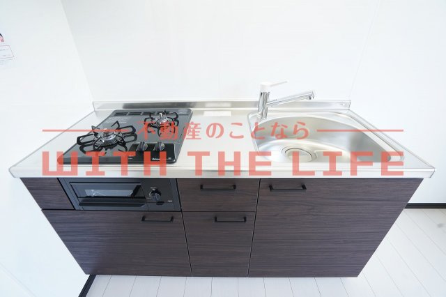Ｓｏｕ．ｌｅａｆ（サウスリーフ）久留米大前【キャッシュバック対象物件】のキッチン|キッチンでお料理をお楽しみください