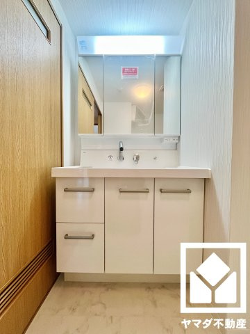 パデシオン宇治伊勢田1番館の独立洗面台