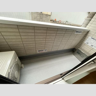 【バルコニー】 | ココアス戸畑 | 外からの目が気にならないバルコニーで洗濯物が干せます