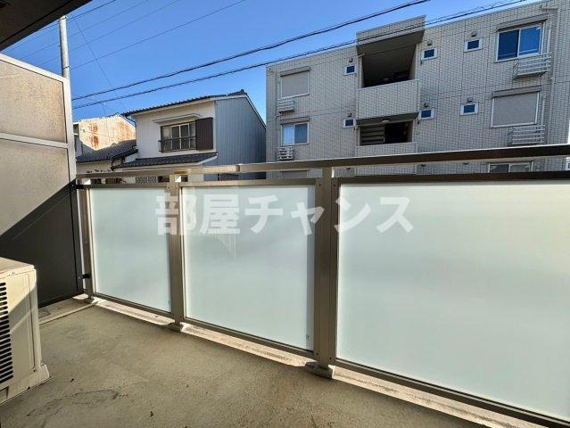 パインテール千成のバルコニー