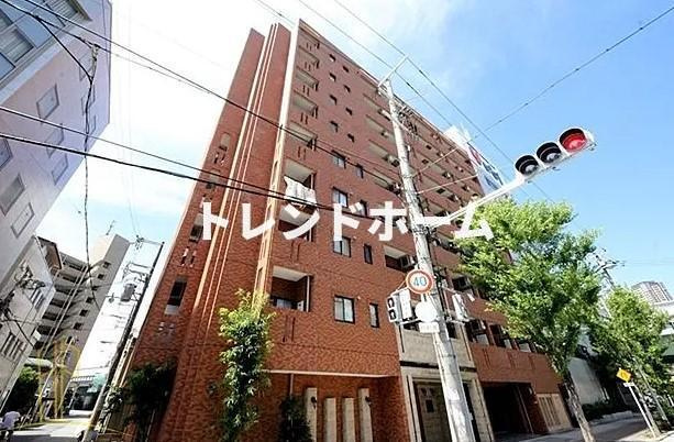 プレサンスセンターコア大阪の外観|選べる家電プランあり！！