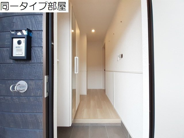 セレストの玄関|ゆったりとした玄関です