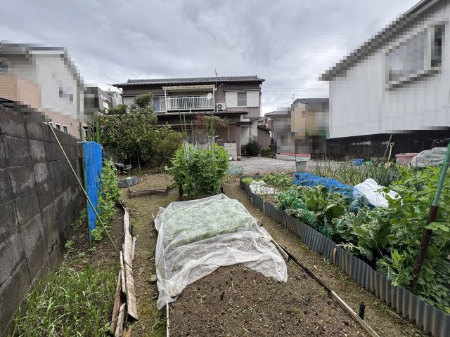 高知市東城山町の外観|南西端より撮影。