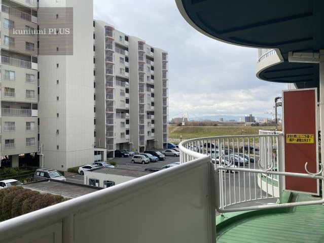 淀川パークハウス6号棟の展望