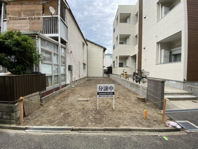 大阪市城東区中浜2丁目の前面道路含む現地写真