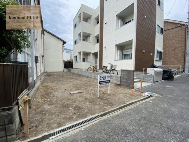 大阪市城東区中浜2丁目の前面道路含む現地写真