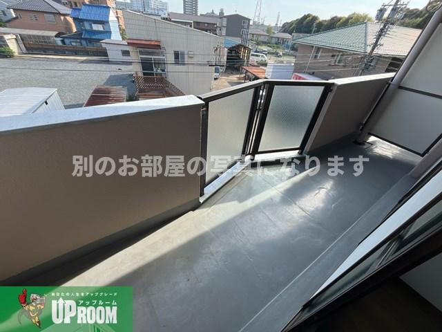 ハイツ花水木Ⅲのバルコニー