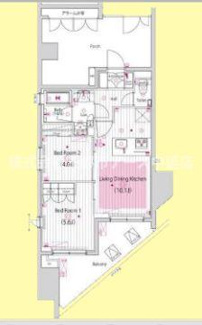 【間取り】 | ガーラ・ステーション大森海岸 | ガーラ・ステーション大森海岸　は三都市アース中延店へお任せください！