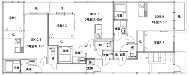 【間取り】 | ゲート名島　★プライスホームなら仲介手数料が割引価格です！★