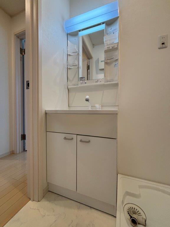 ザ・グランメゾン盛岡の独立洗面台