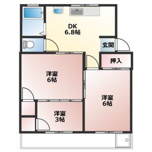 【間取り】 | 佃マンションB棟
