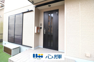 【玄関】 | 山口市吉田（軽量鉄骨・2階建）105坪