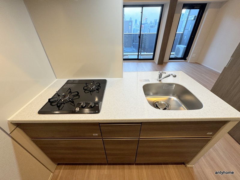 シーズンフラッツ中崎　仲介手数料無料のキッチン