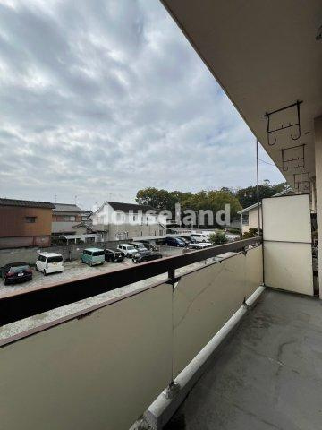 冨永マンションのバルコニー