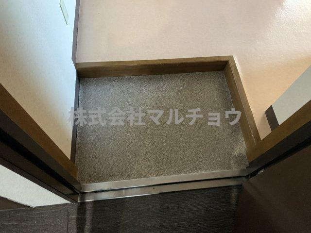 恵ハイツの玄関|ゆったりとした玄関です