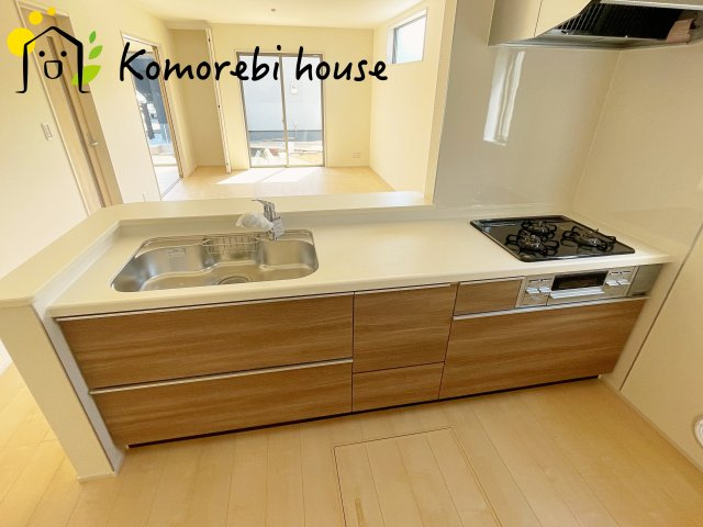 さいたま市西区中野林　第2　新築一戸建て　リーブルガーデン　02のキッチン|使いやすいキッチンです