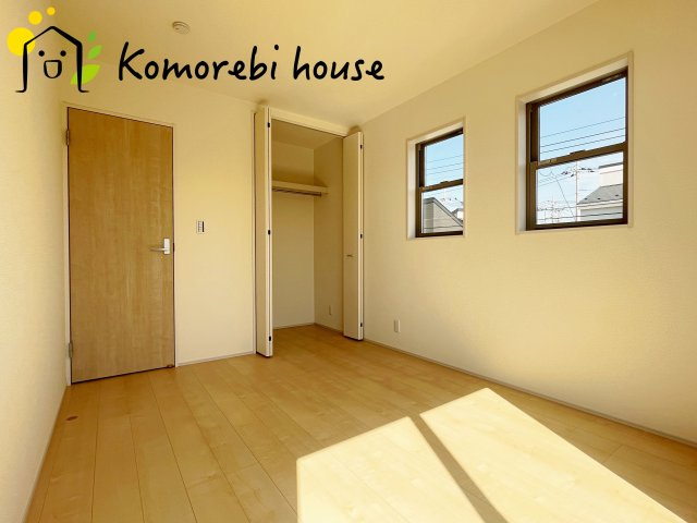 さいたま市西区中野林　第2　新築一戸建て　リーブルガーデン　02の子供部屋|ゆったりした子供部屋です