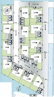 さいたま市西区中野林　第2　新築一戸建て　リーブルガーデン　02の区画図|2号棟