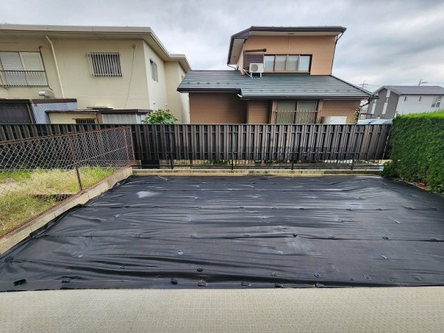 シャトー堀の内の庭|お庭で自由な時間を過ごせます