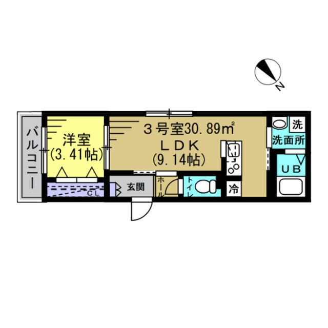 AJ馬橋Ⅴ の間取り