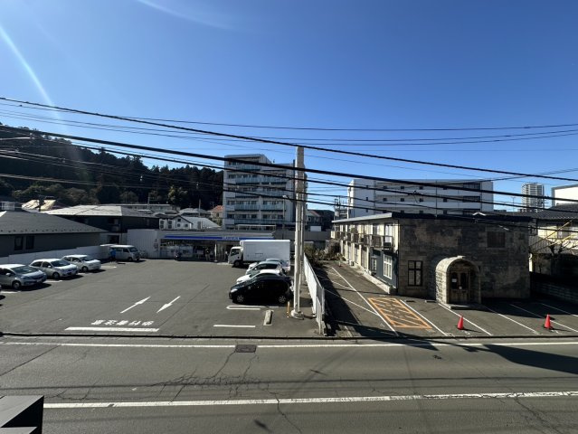 朝日プラザ広瀬川の展望
