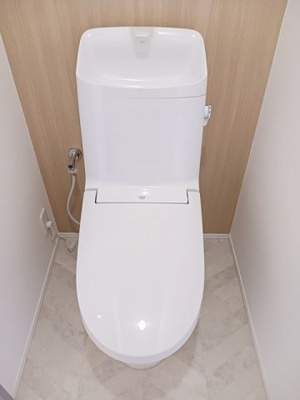 【トイレ】 | スカイハイツ河相Ａ | ゆったりとした空間のトイレです