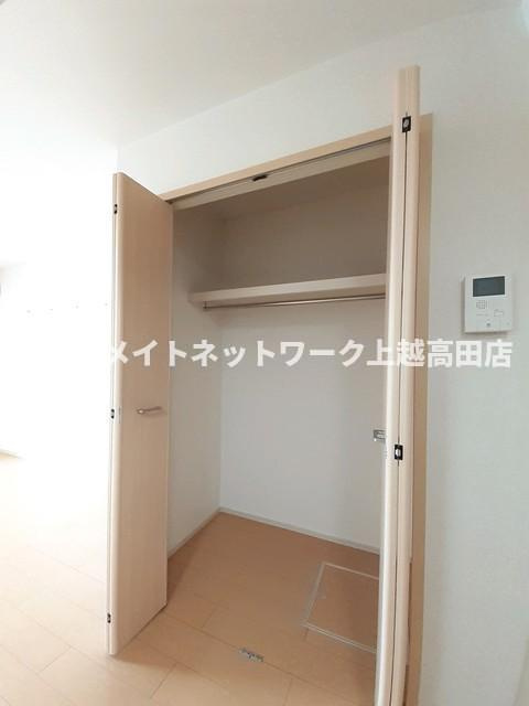 ミドルビレッジヒロ７Ｂの収納|クローゼット