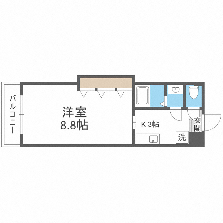 ダイナースコートの間取り
