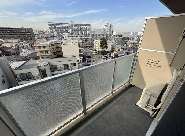 LIMERESIDENCE　KITAMATSUDOのバルコニー