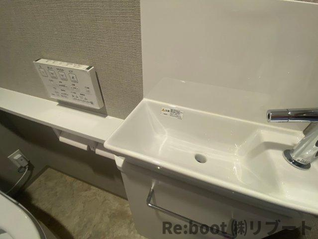 オーパスレジデンス千葉駅前の洗面所