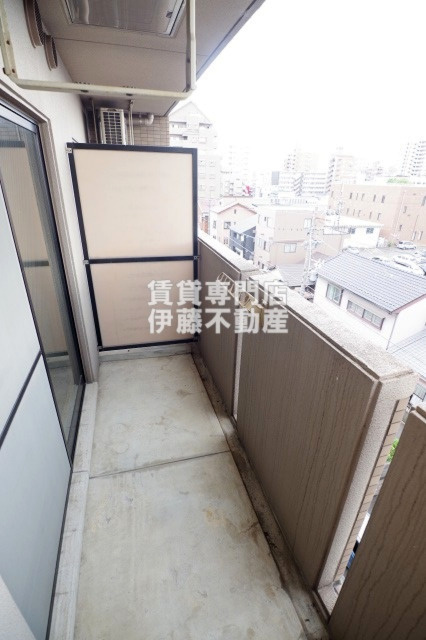 ブランメゾン八龍のバルコニー