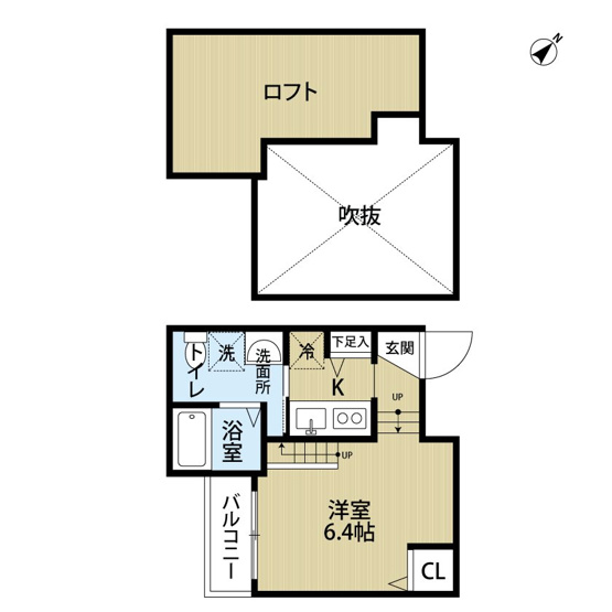 【間取り】 | HPに初期費用掲載！「プライスホーム」で検索！ビラージュ箱崎